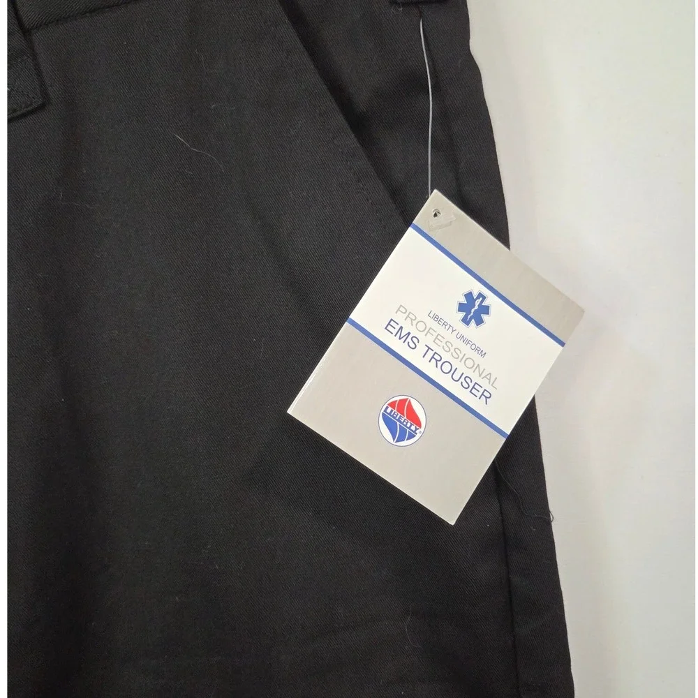 Liberty EMS‎ Tactical Cargo Pants Mens Black Uniform EMT Duty Workwear 36x32 NWT